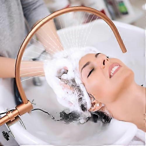 Portable Head Spa Water Therapy Frame Adjustable Waterfall Outlet For Scalp Massage Compatible With Most Shampoo Bowls