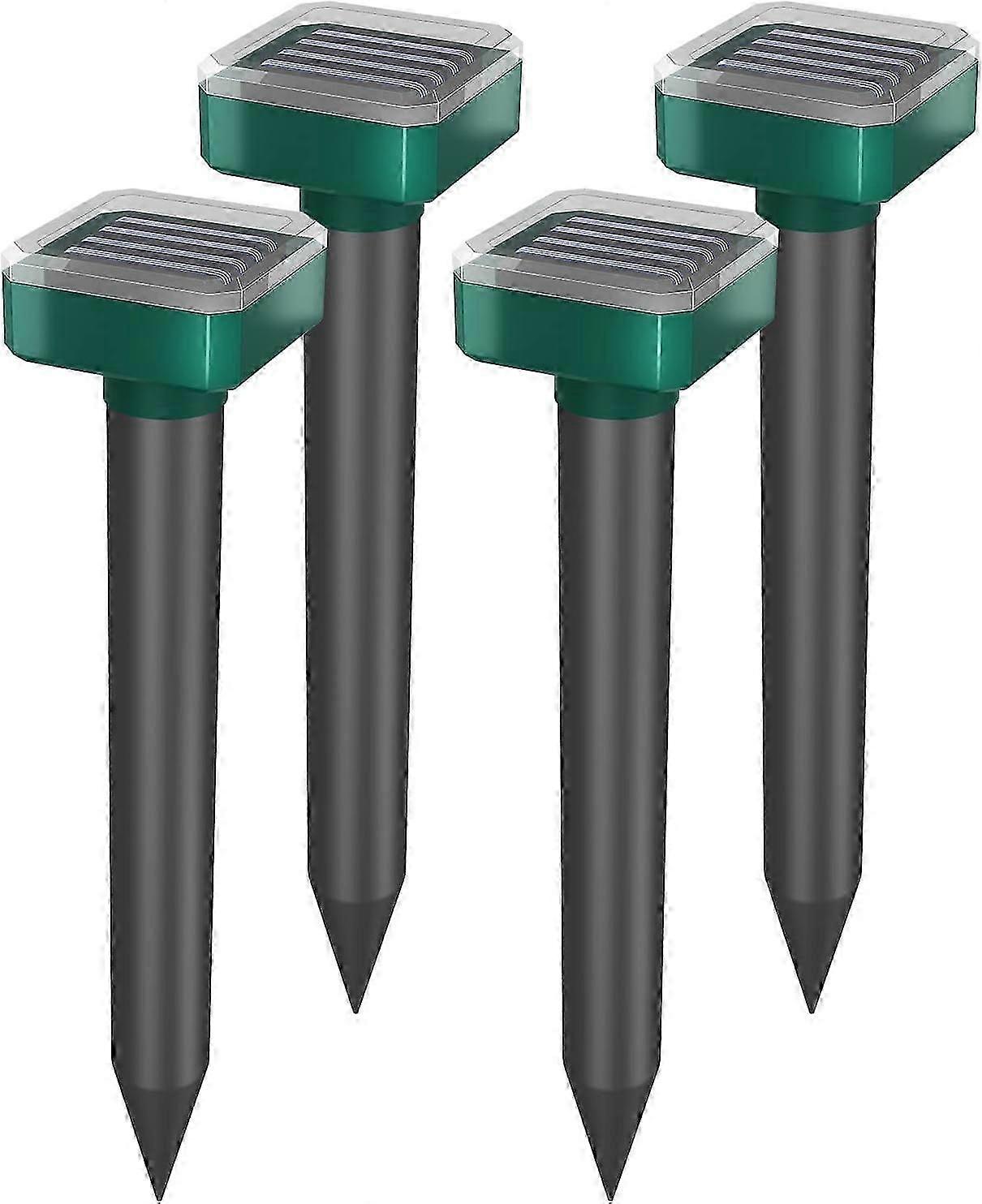 4 Pack Deer Deterrent for Trees Repellent Devices Solar Outdoor