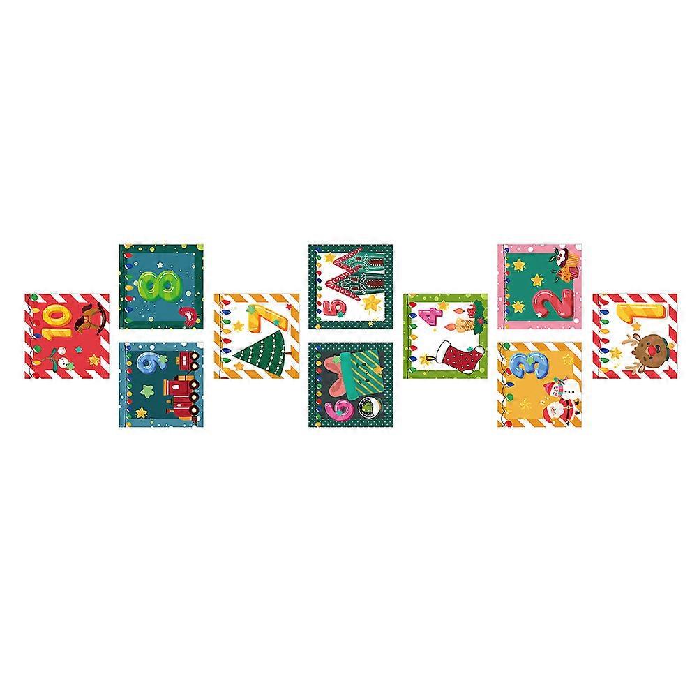 Kindergarten Stickers Floor Decals for Nursery Pvc Assorted Color Educational 1 Set