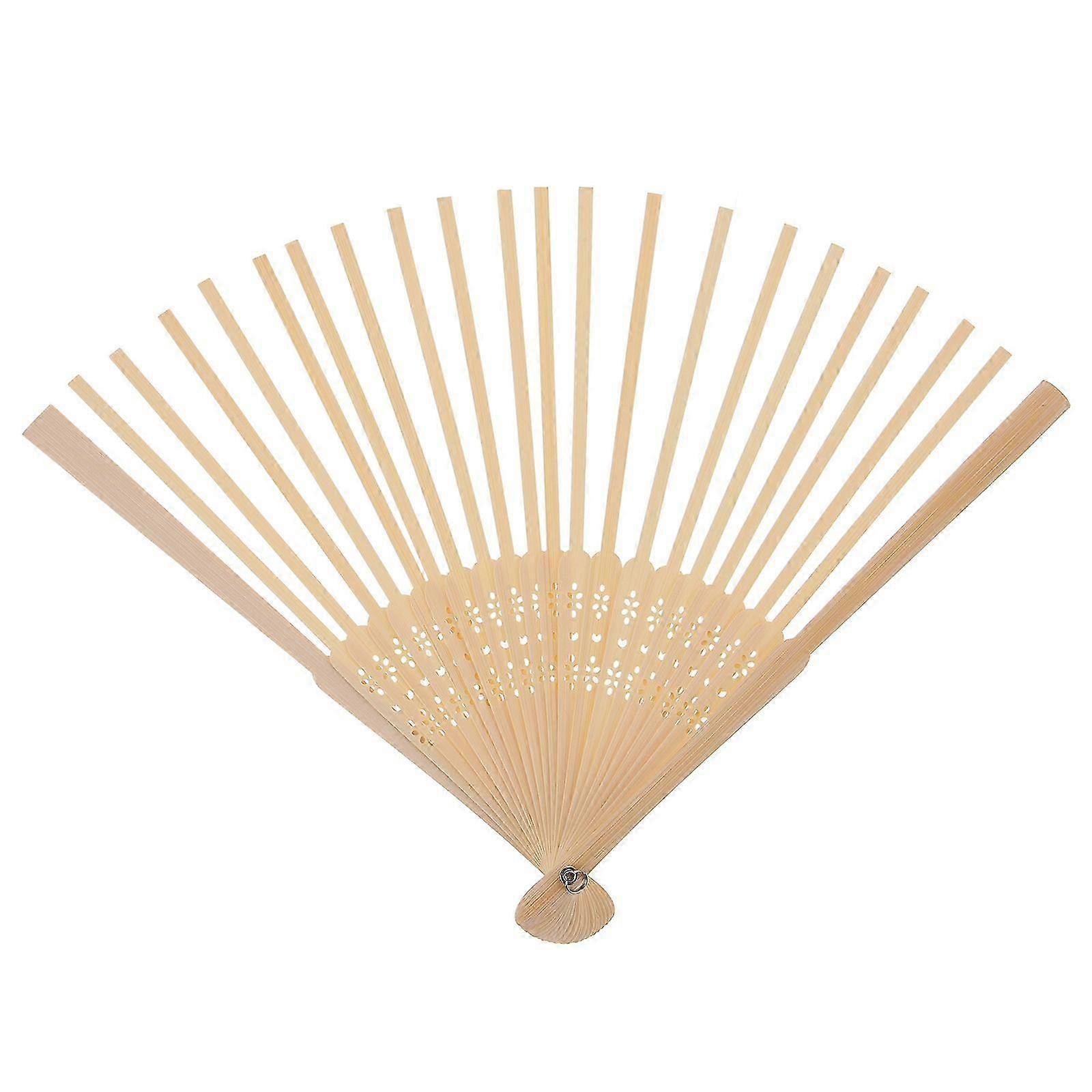 DIY Fan Making Frame Portable Blank Folding Fan Frame Hand Folding Fan Making Frame