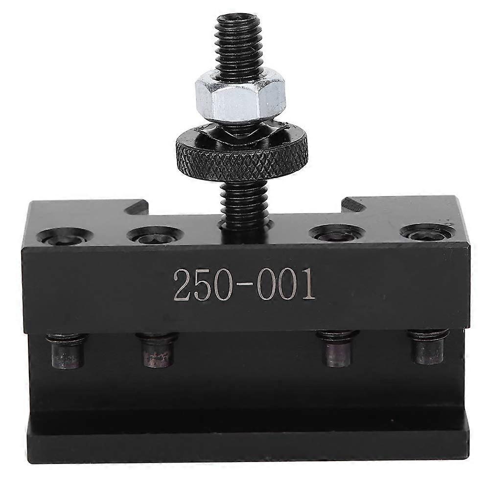 Carbon Steel Tool Holder, Quick Tool Change, and Sturdy, for Small Workshop and Heavy Duty Machining (250001)