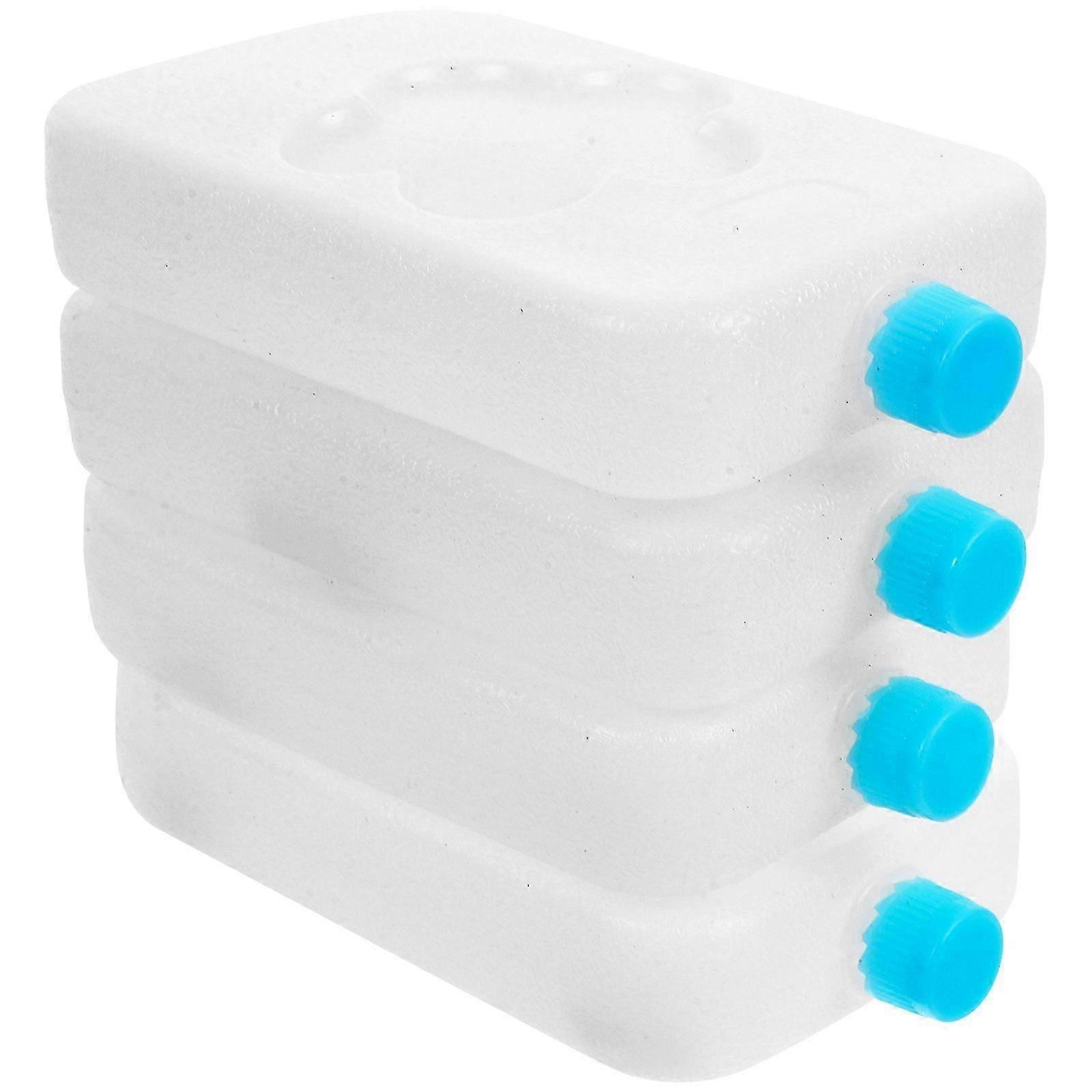 4pcs Freezer Packs For Air Conditioner Fan Ice Packs Ice Blocks Cooler Freezer Packs Reusable Ice Packs