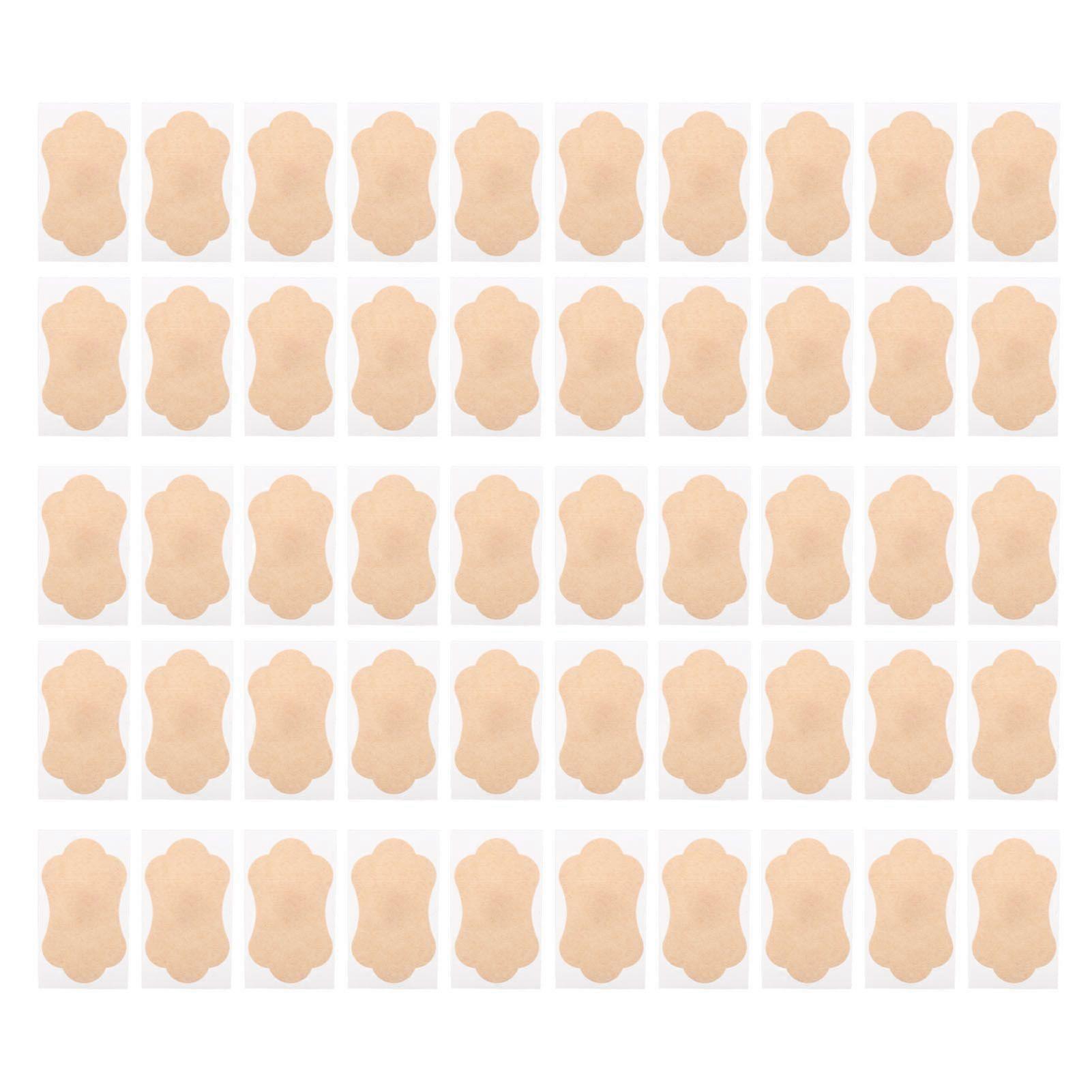 50pcs Summer Underarm Sweat Patch Versatile Slim Invisible Non Scarring Stretch Cotton Disposable Sweat Absorption Patch for Exercising