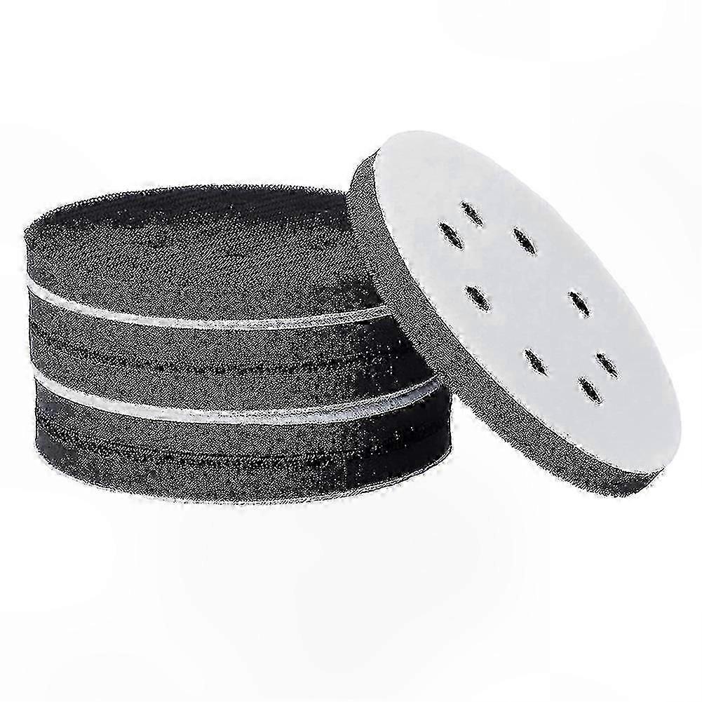 6-Pack 5" Soft Sponge Interface Pads for Sanding and Hook & Loop Discs