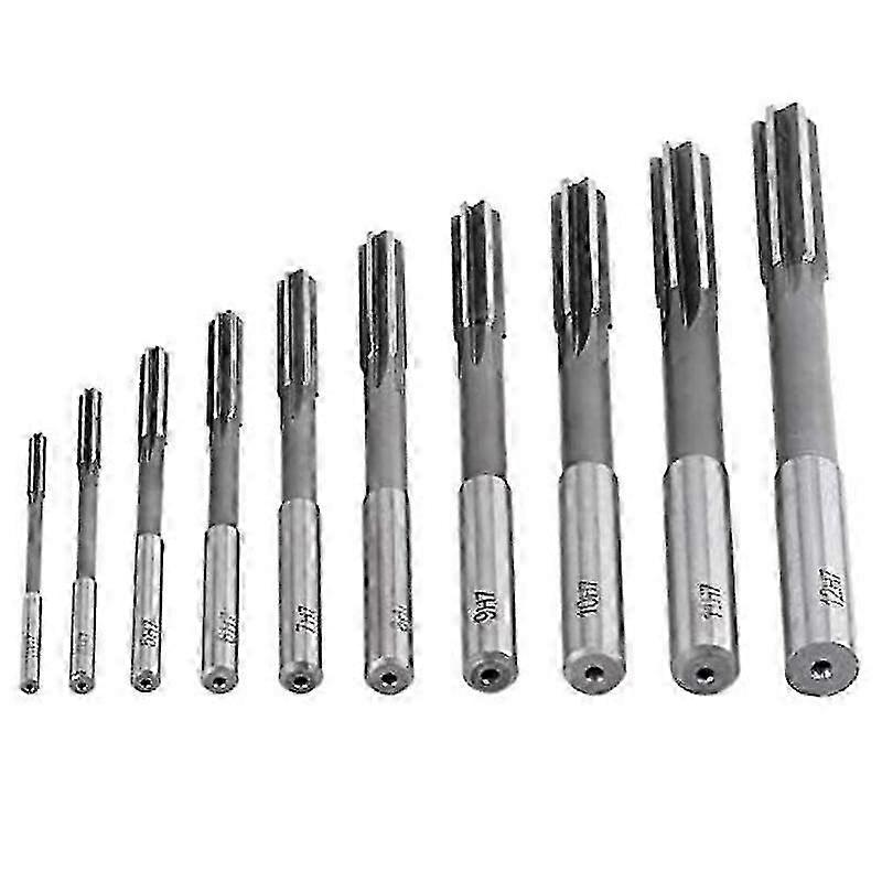 10 Pcs Machine Reamers  3/4/5/6/7/8/9/10/11/12mm Cutting Machine Reamer  Reaming Tool