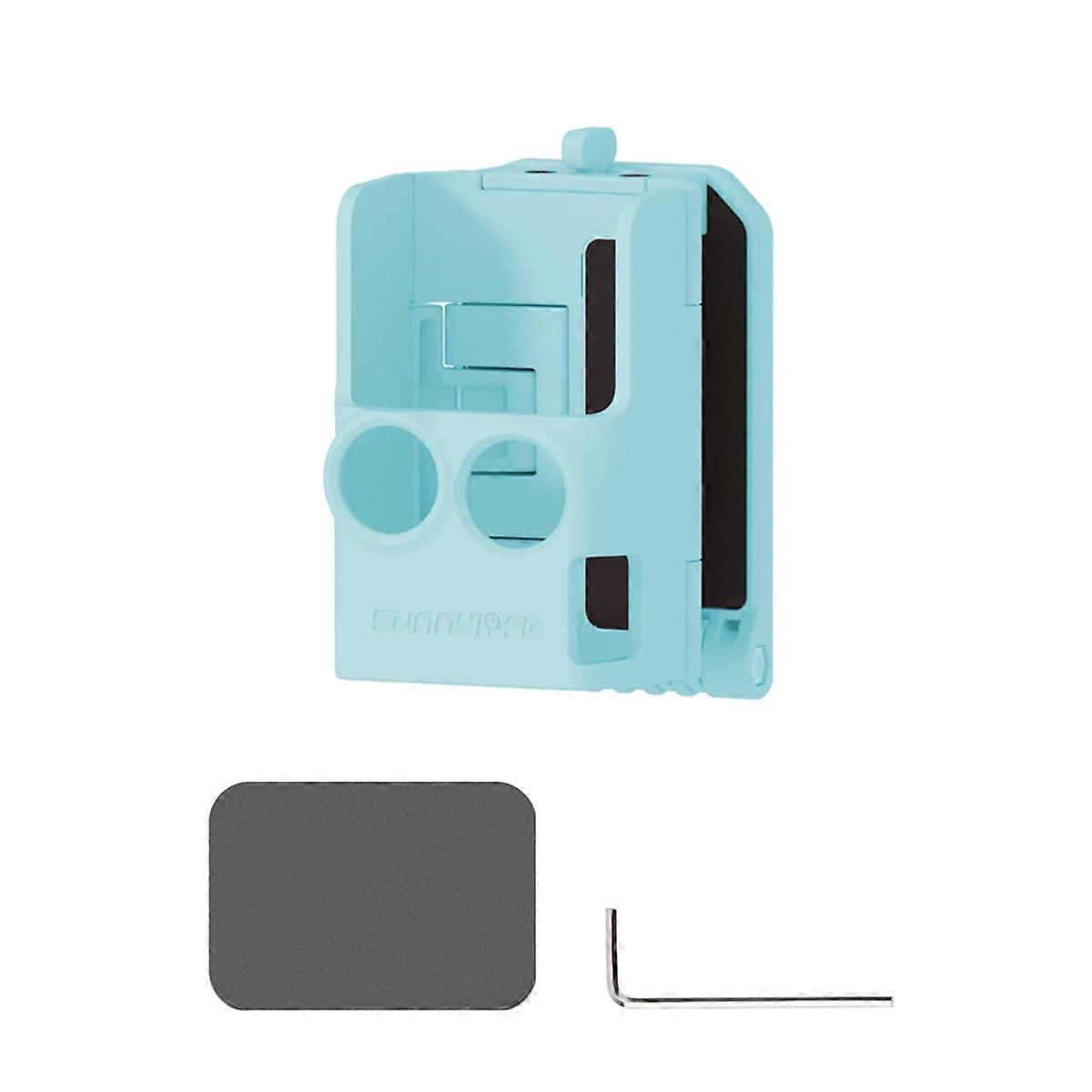 Desktop Bracket Base for 3 Adjustable Magnetic Stand Mount for 3 Accessories Blue