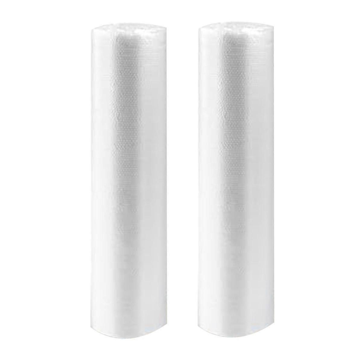 Lot de 2 rouleaux de film de soie imperméable pour coussins d'ameublement, 200 cm x 20 m Transparent