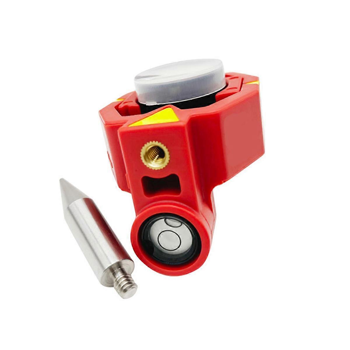 Mini Prism Silvering Reflector for Total Station Surveying Point Constant +17.5MM Accessories Topogr