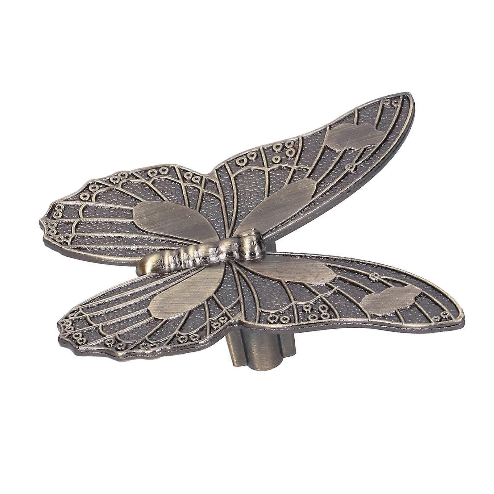 Butterfly Shape Zinc Alloy Cabinet Knob Pull 9x8.5cm Drawer Handle