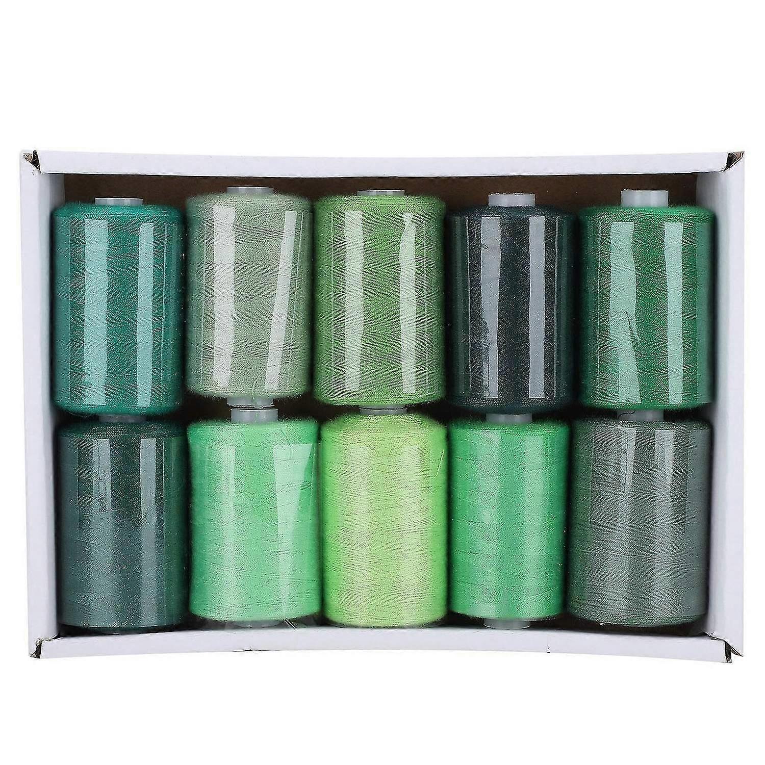 2025 Latest Model 10 Rolls Sewing Thread Set Household Pagoda Threads DIY