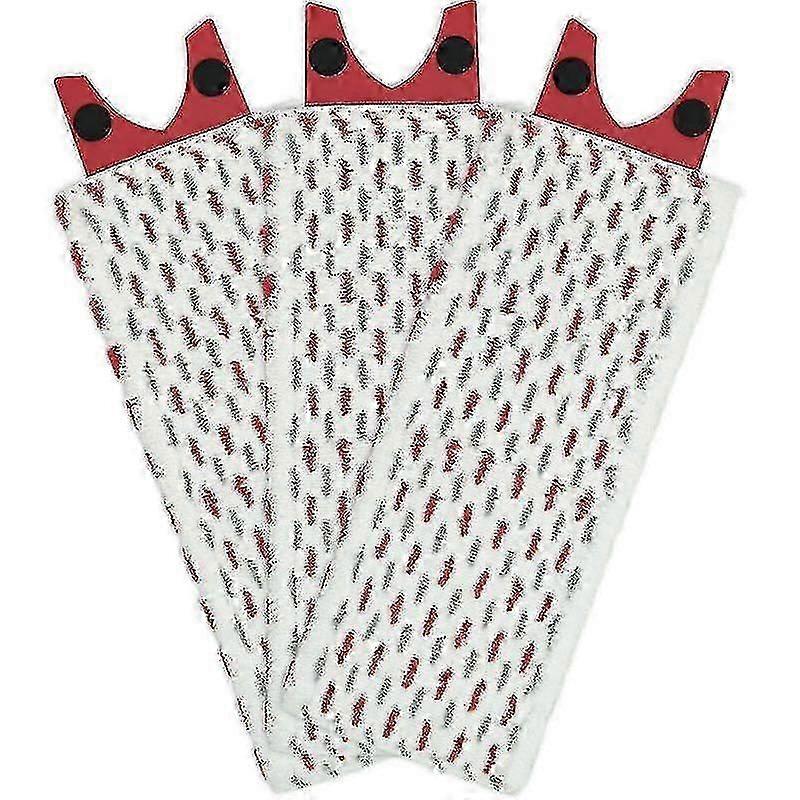 3pcs Compatible For Vileda Edelweiss Mop 1-2 Spray Mop Replacement Mop Pad