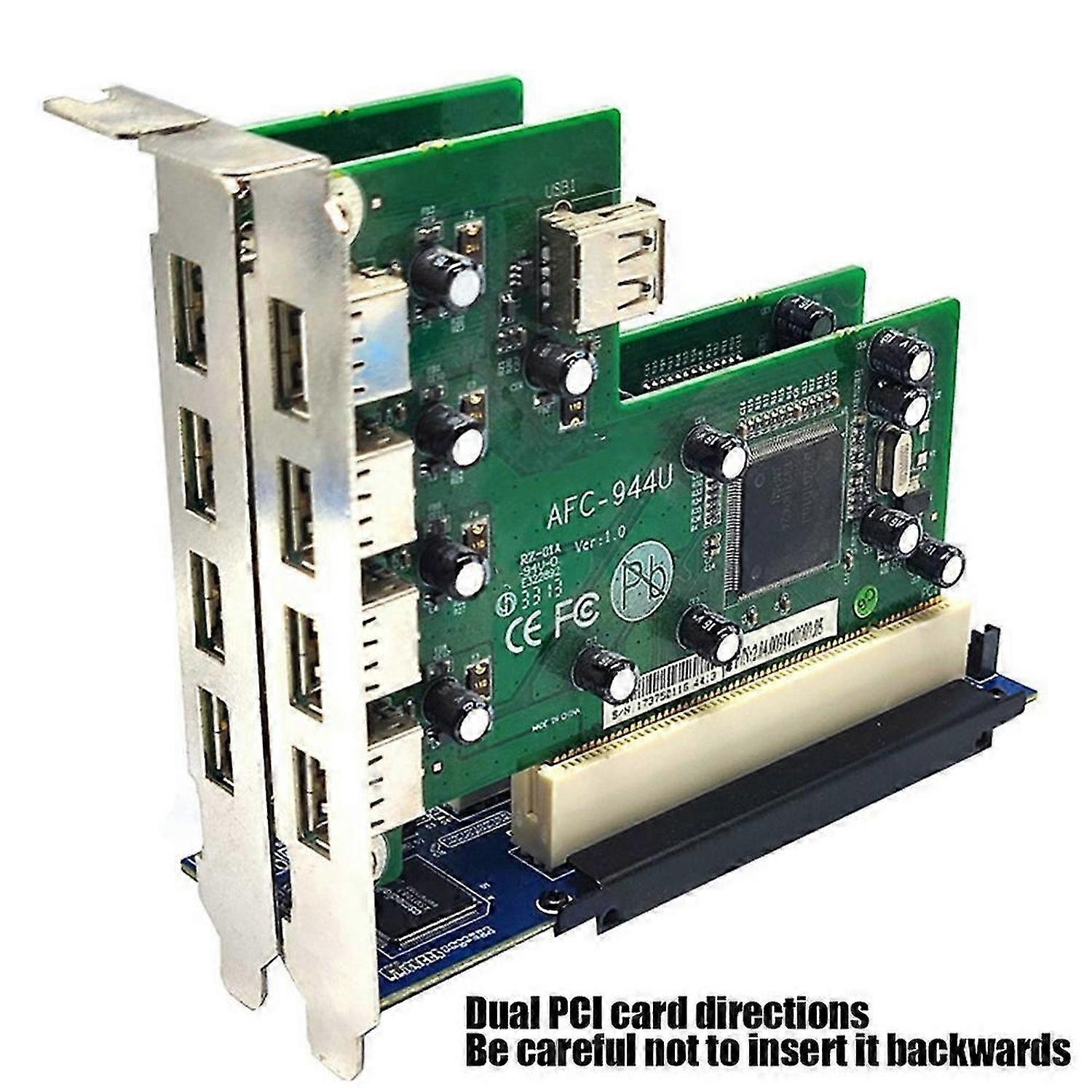 PCI-E To PCI Adapter Card PCIE To 2 PCI Slot Support Capture Card