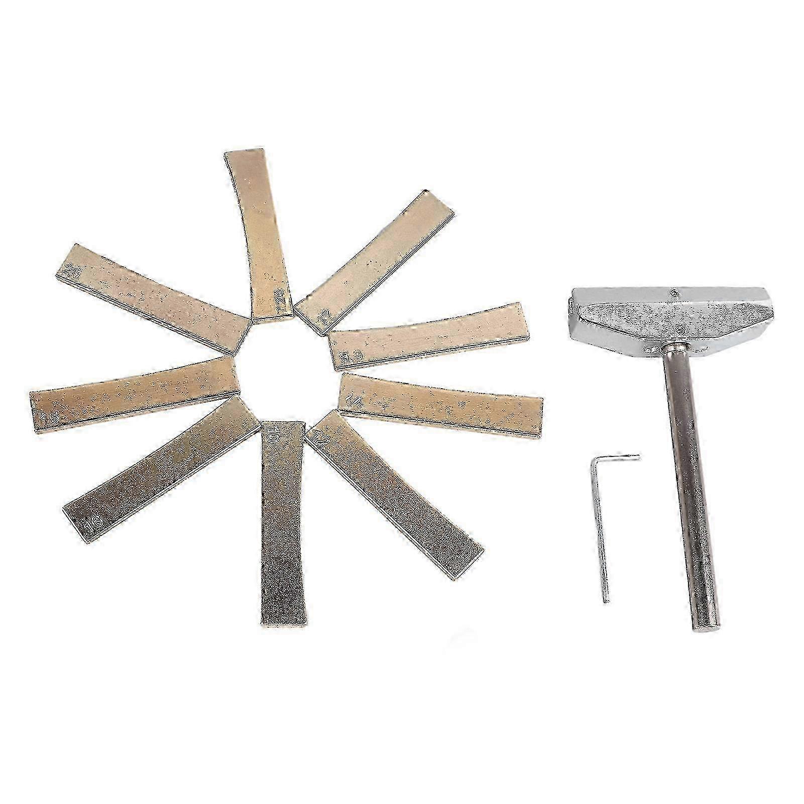 Guitar Freboard Installation Tools Fret Voard Press Caul Inserts Inlay Tool for Luthier