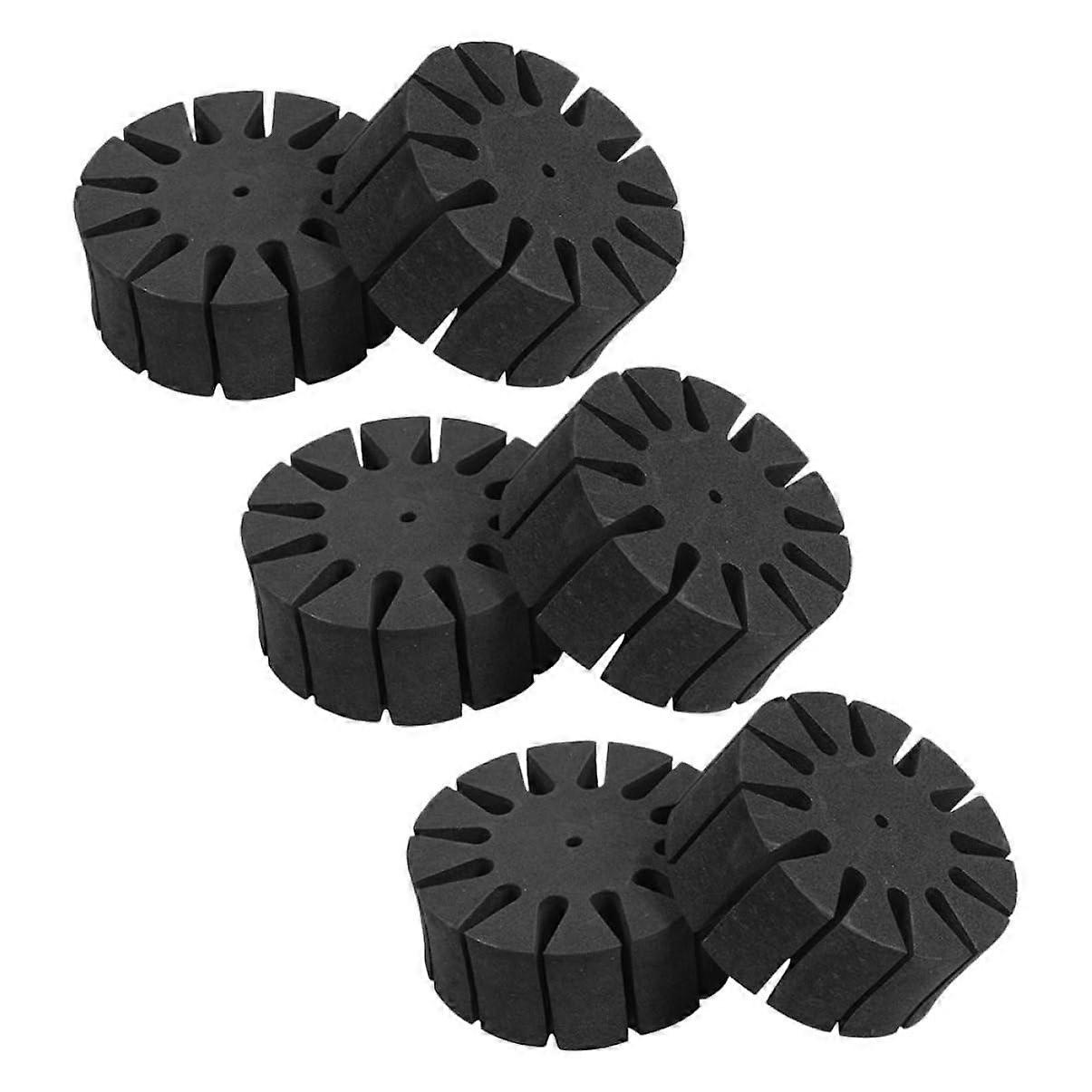 EVA Arrow Rack Holder 6Pcs Round Sponge Separator Archery Storage Arrow Organizer And Shaft Protection Outdoor Gear