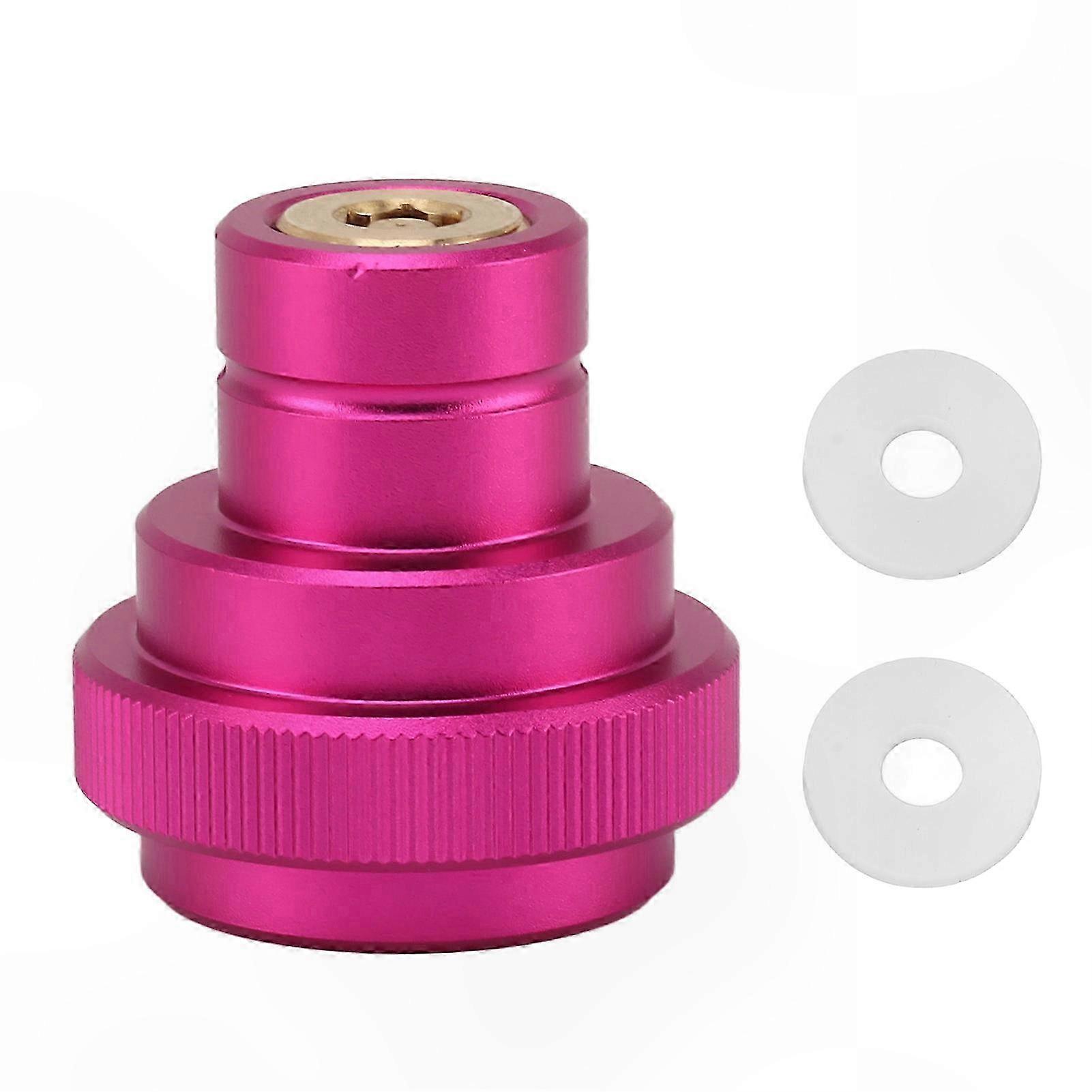Upgraded CO2 Quick Adapter for Soda Maker, TR21-4 Purple Valve Refill Accessory for Quick Connect CO2 Cylinders