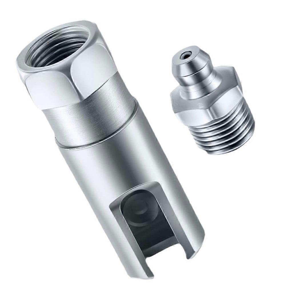YULIJU  Right Angle 90 Degree Push-on Grease Coupler With 1/8 Inch NPT Threads