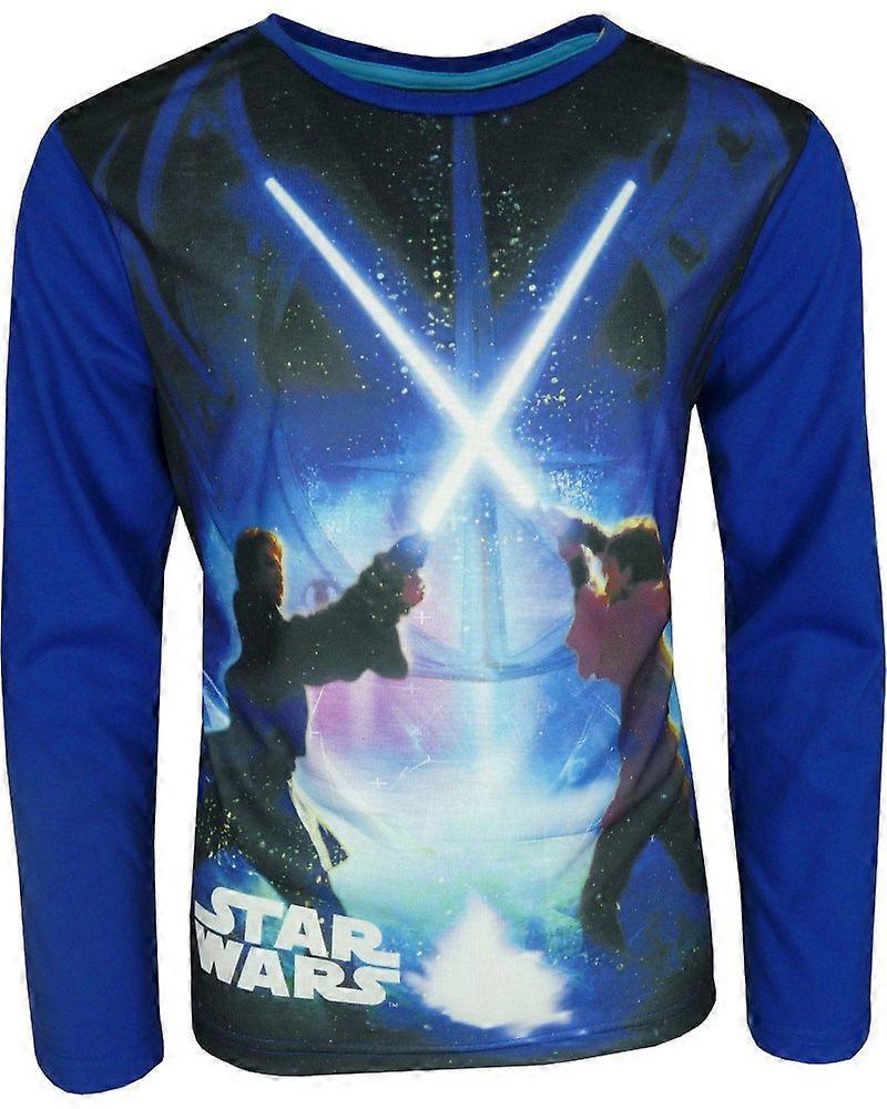 Gutter Star Wars 7 langermet topp / t-skjorte
