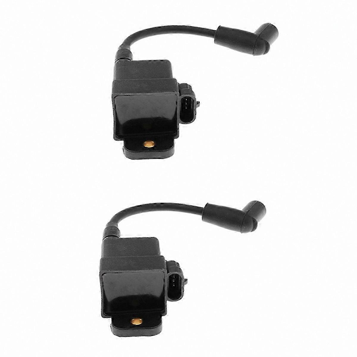 2-Pack Ignition Coil 827509A10 Compatible with Mercury Outboard Engines 114-7509 Replacement