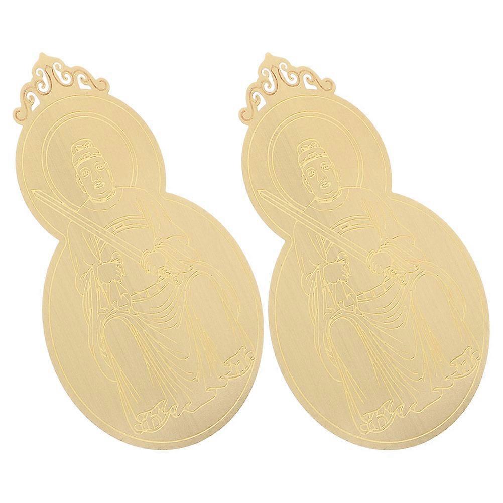 Chinese Style Amulet Card for Luck and Protection 6Pcs Set