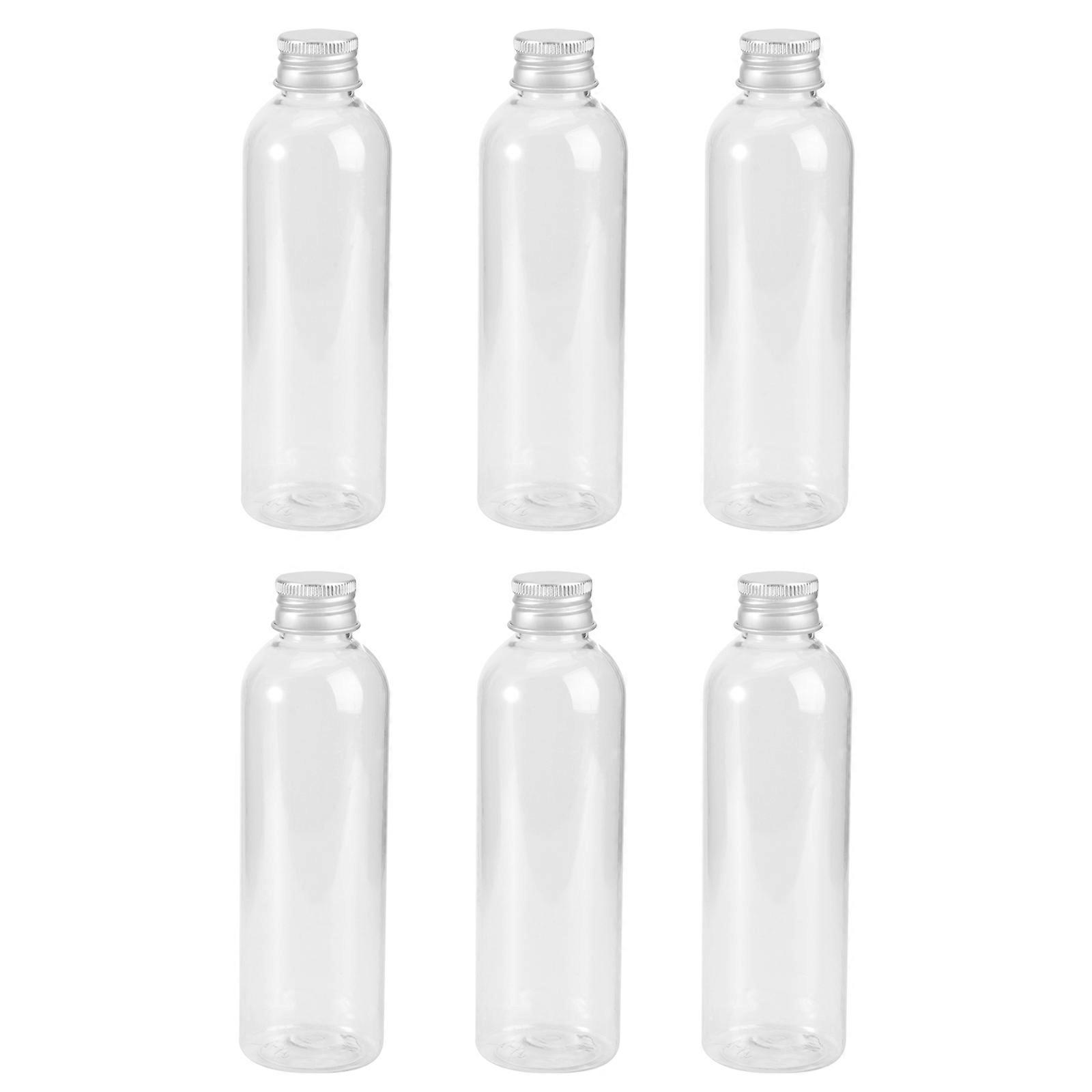 Solid Bottle Transparent Plastic 12Pcs for Storing Things Refillable Jars
