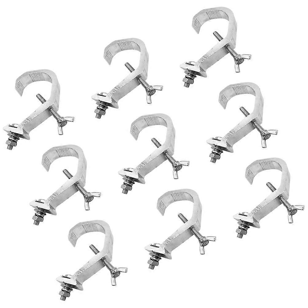18 Pcs Heavy Duty Truss Clamp Perfect For Live Events And Professional Lighting Technicians 12.00X7.00X2.00CM Aluminum Mounting Solution