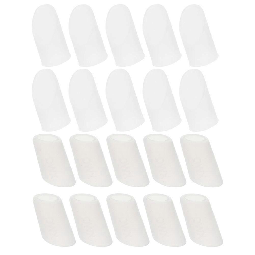 White Silicone Teapot Spout Protector for Drop-Proof Use 3Sets