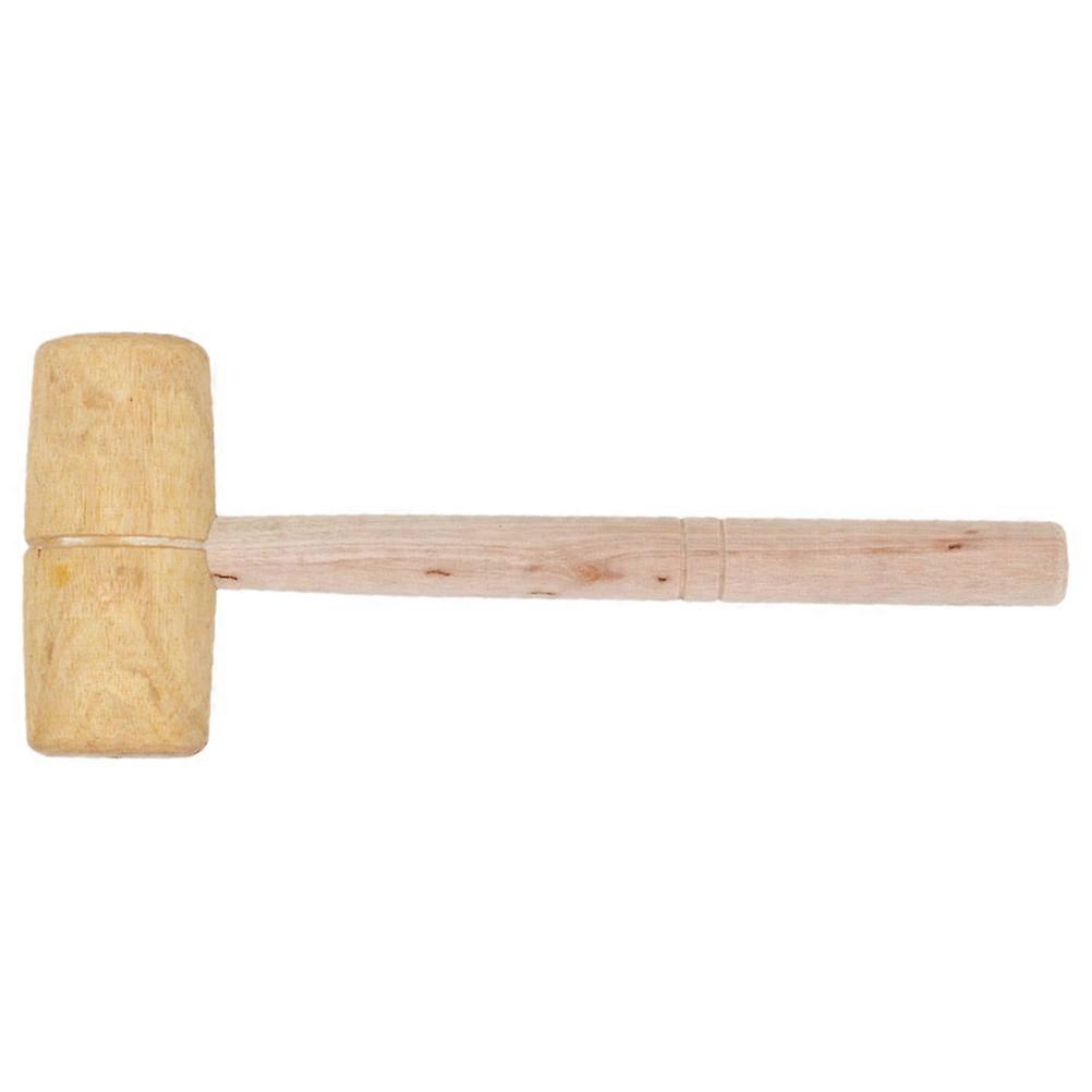 Wooden Mallet Wood Hammer for Carpentry 4Pcs Multi-Purpose Woodworking Tool