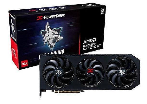 Scheda grafica. Powercolor Hellhound Rx9070xt 16g-l/oc