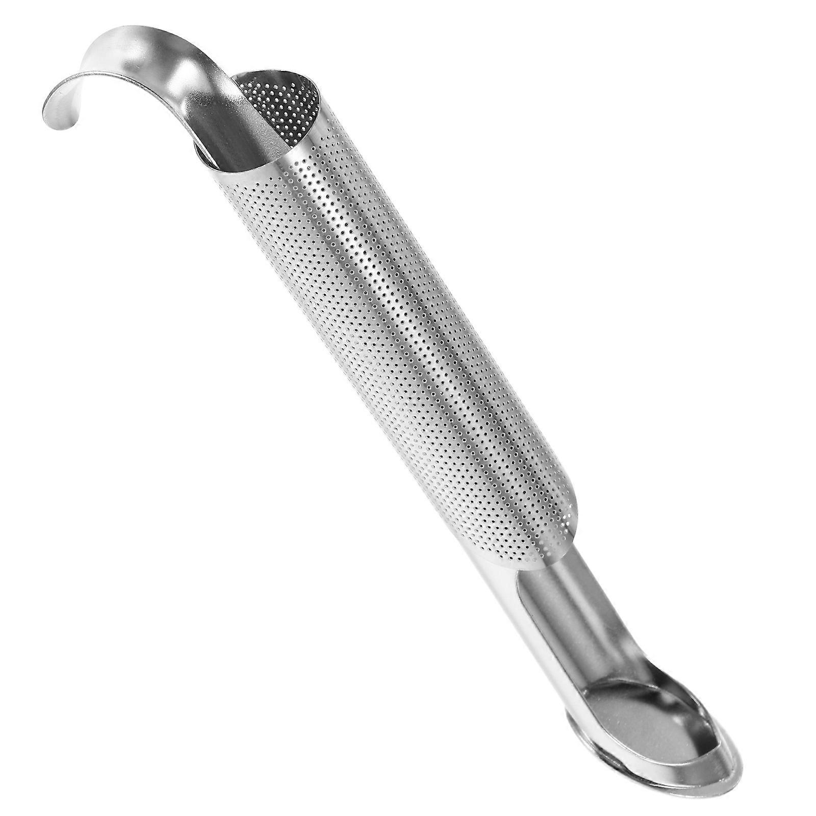 Hook-on Stainless Steel Tea Infuser for Effective Loose Leaf Filtration