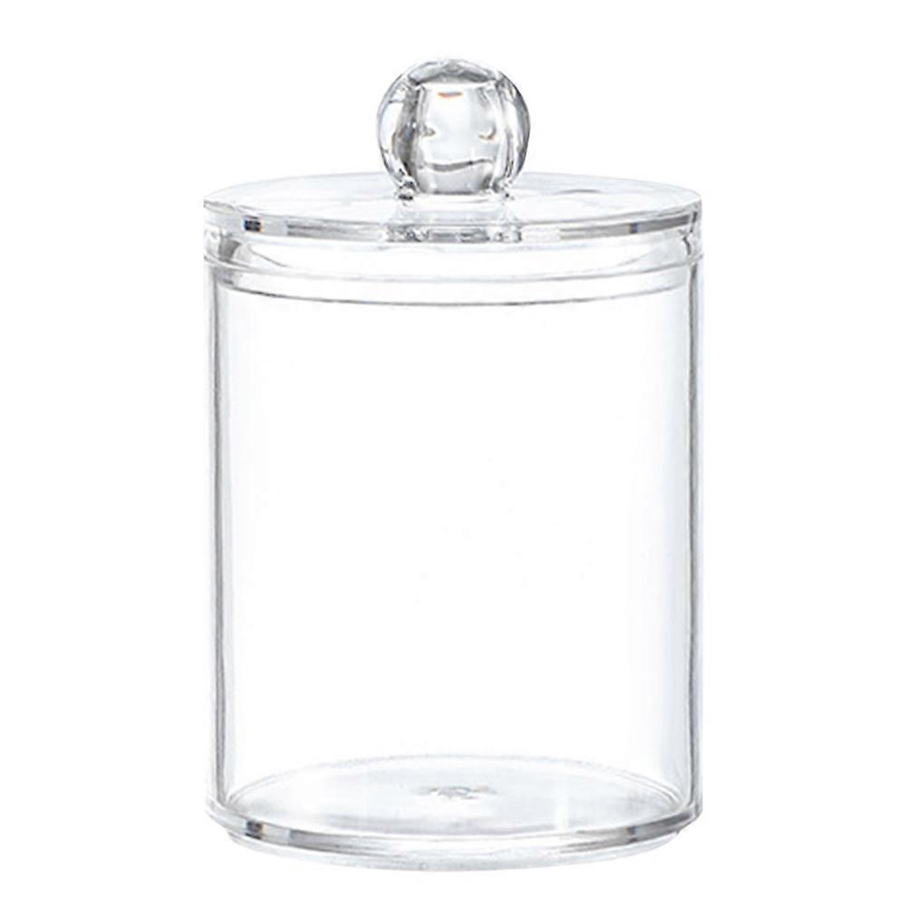 Storage Jar with Lids Transparent Dispenser for Storage Use 2Pcs Plastic