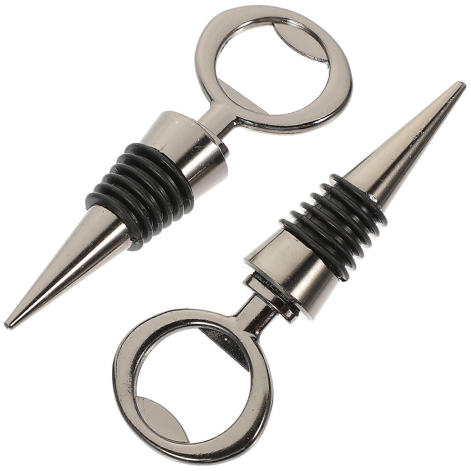 Zinc Alloy 2Pcs Black Multiuseversatility for Use