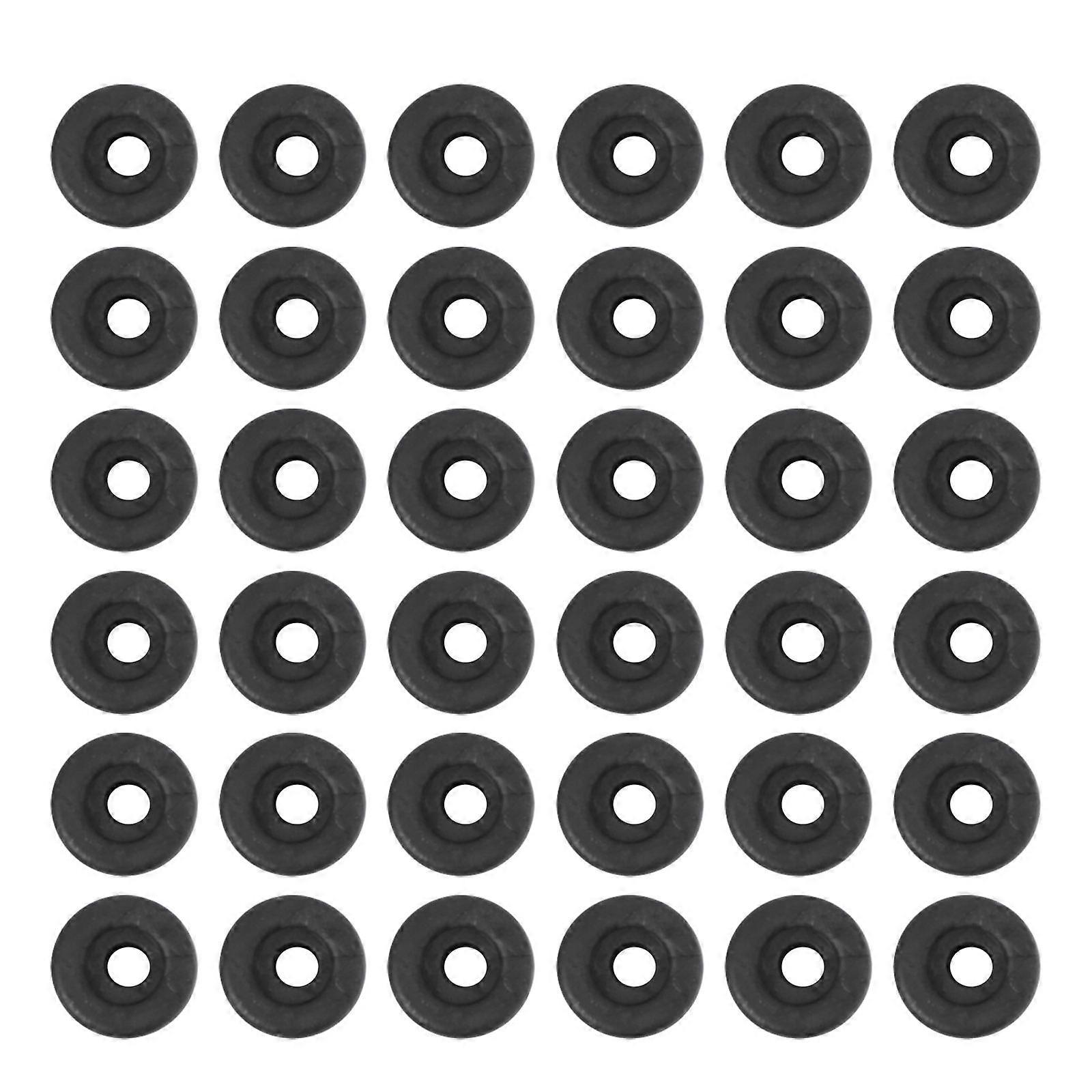 300Pcs Silicone Cushion for Pin Coil Machine Use Black