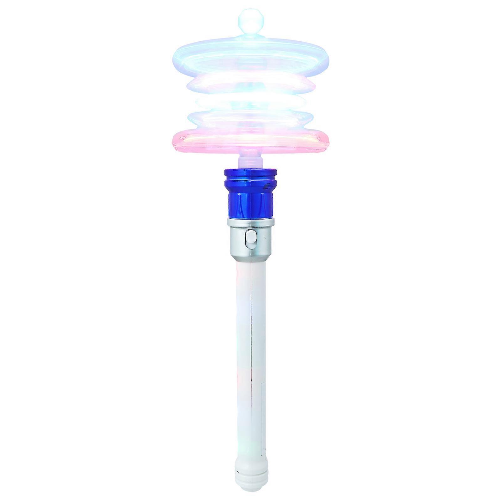 Party Play Snowflake Wand Colorful LED Light Up 2Pcs Rotating Toy