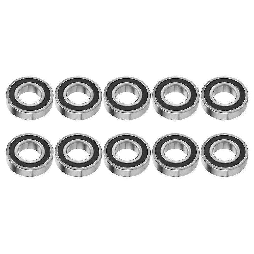 10Pcs 6206-2RS High Speed Double Sided Seal Deep Groove Raceway Ball Bearing 30x62x16mm