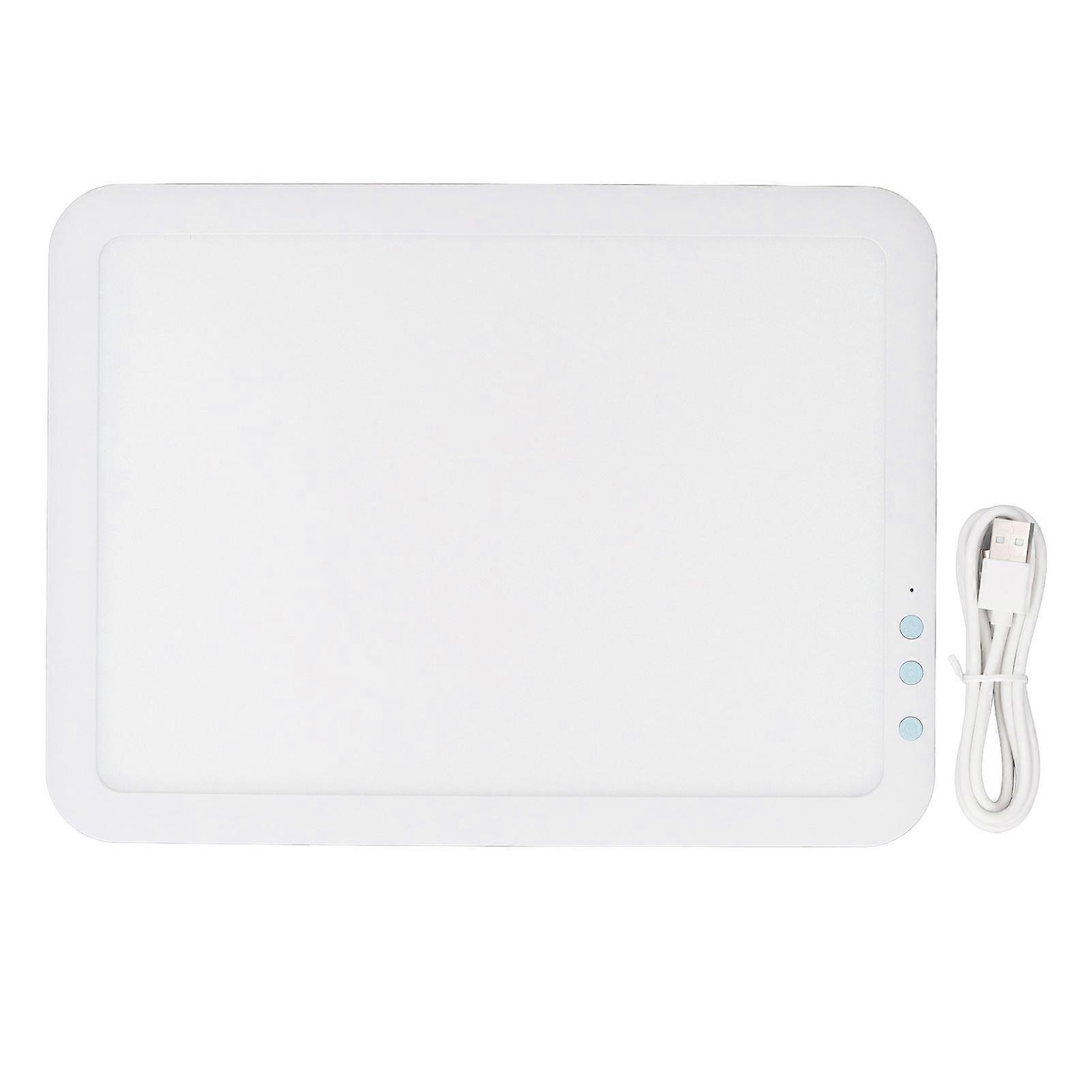 LED Light Box Portable 3500mAh Battery 3 Colors Modes Cordless Artcraft LED Light Pad for Drawing Blue