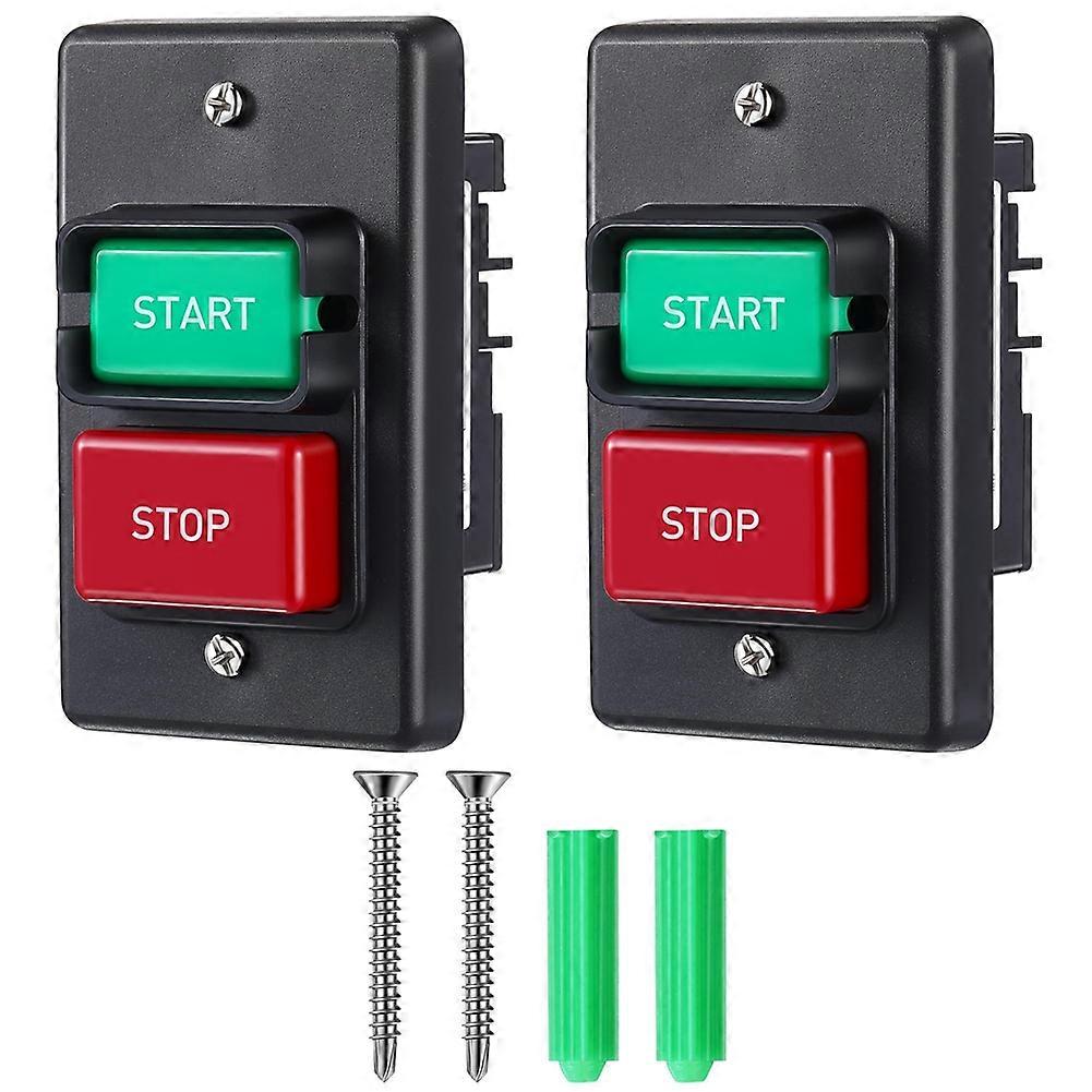 2 Pcs 120V/230V Dual Voltage Single Phase on/off Switch
