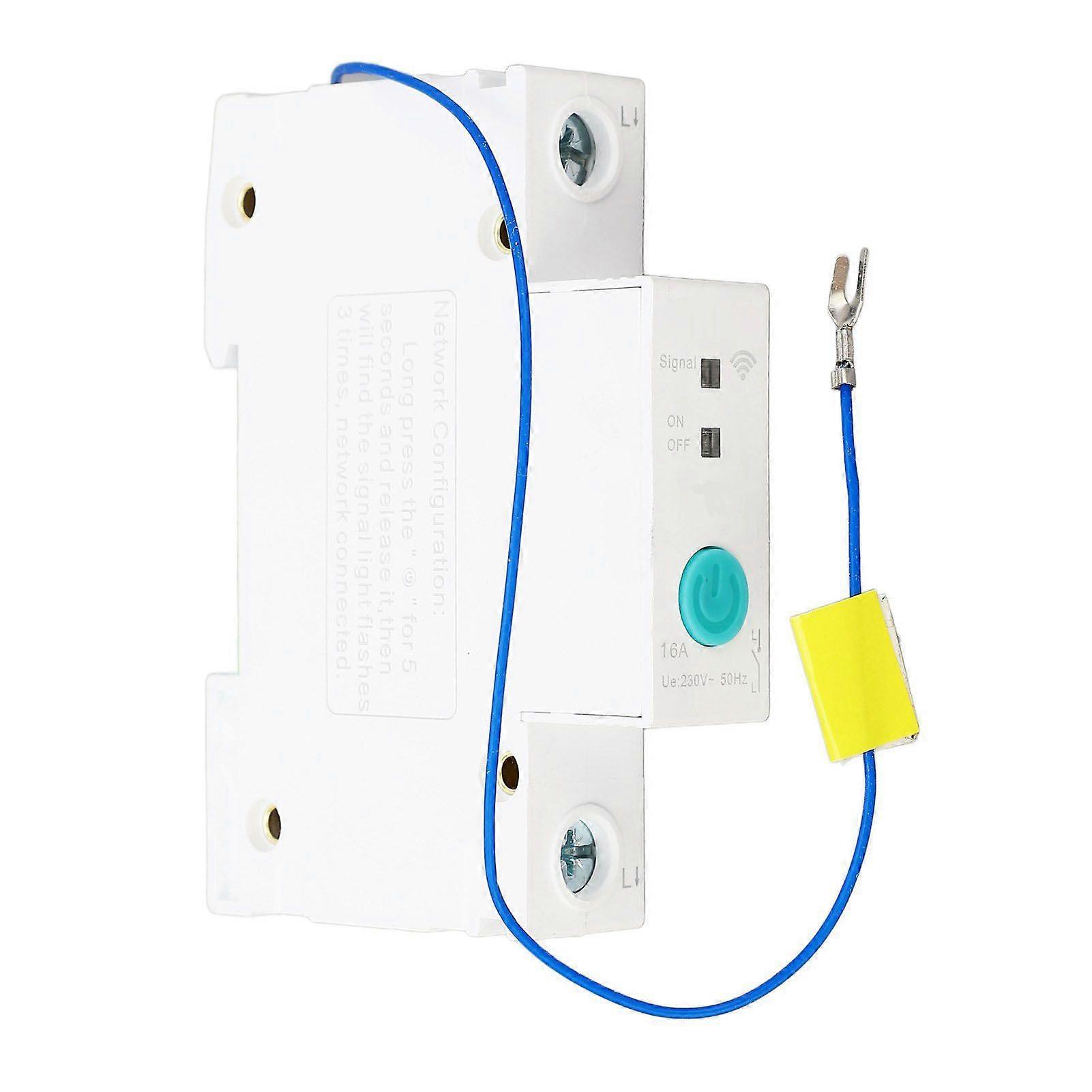 WIFI Circuit Breaker 1P 230V DIN Rail Smart Breaker Switch for Ewelink APP Home Malls