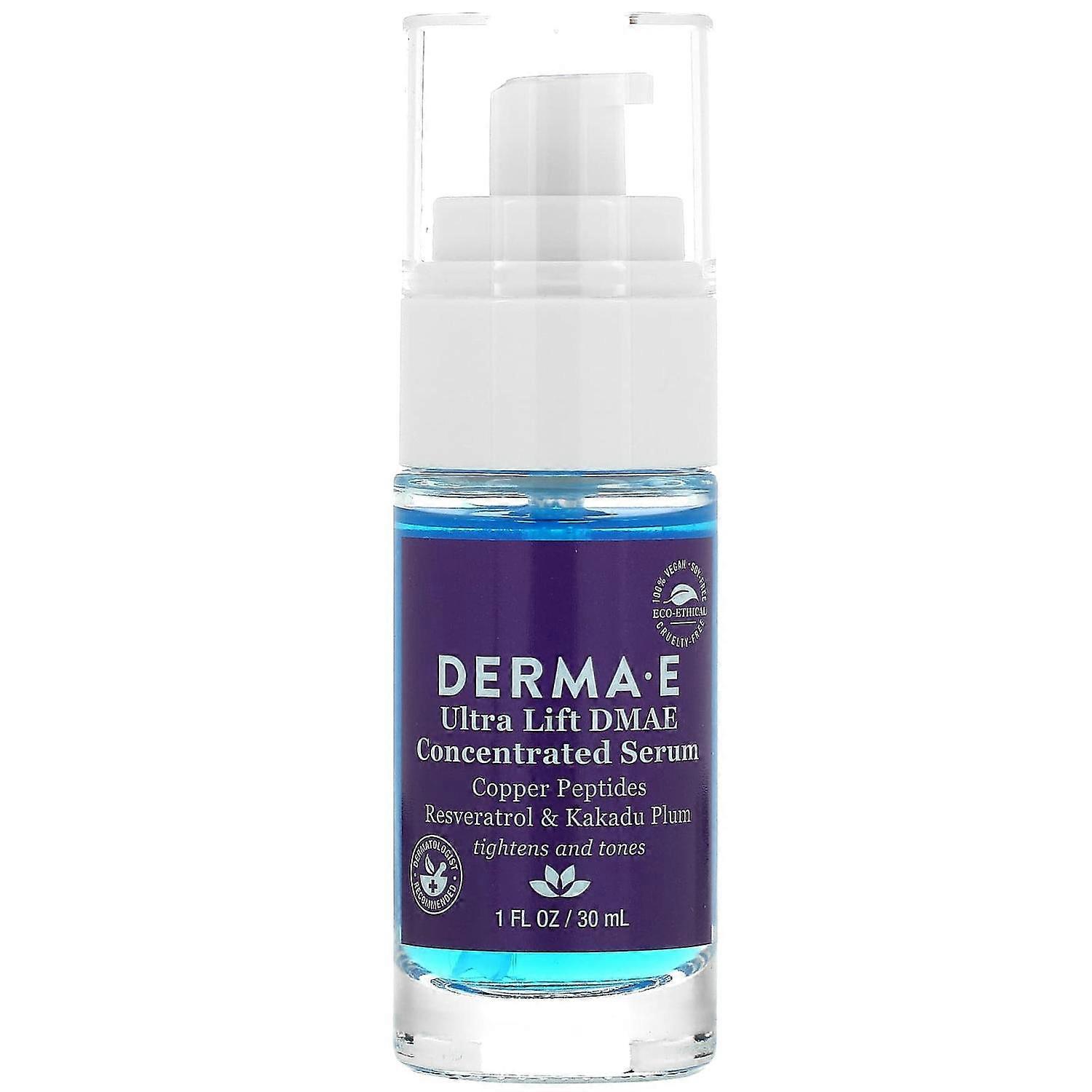 DERMA E, Ultra Lift DMAE Concentrated Serum, 1 fl oz (30 ml)