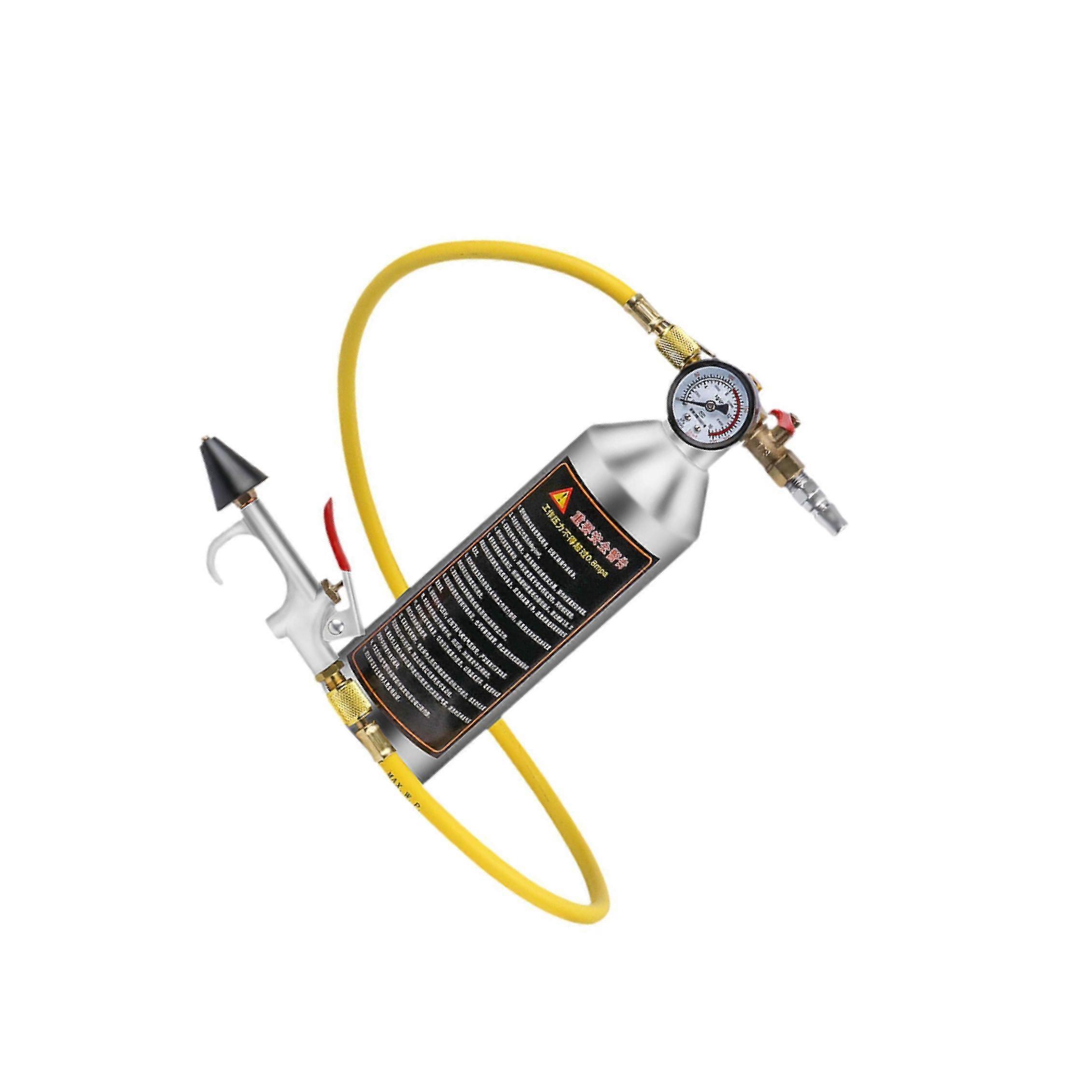 AC Flush Kit 1000ml Empty Canister Air Conditioner System Flush Canister Kit