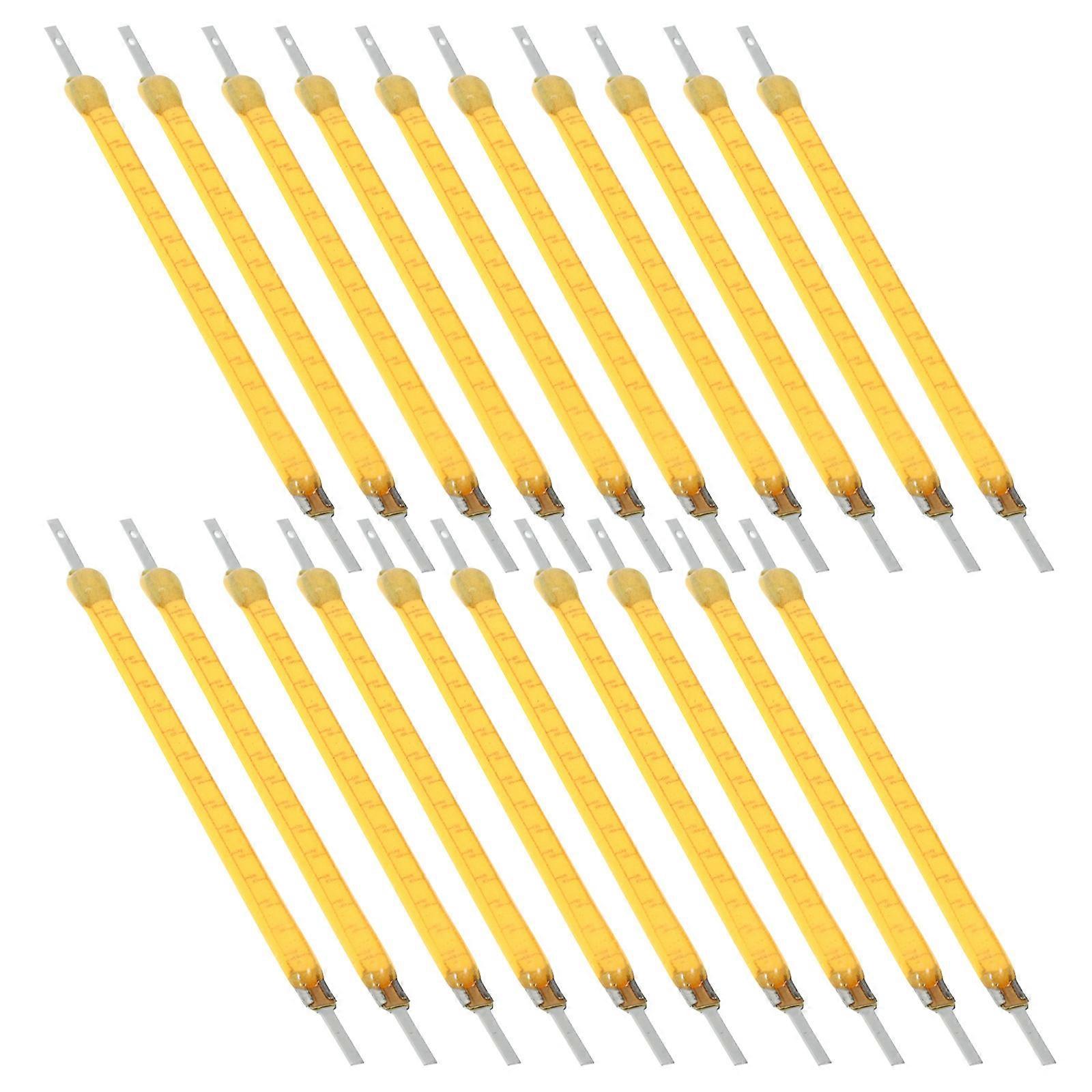 Yellow LED Filament Lamp Parts for Replacement with 60Pcs Filament Light