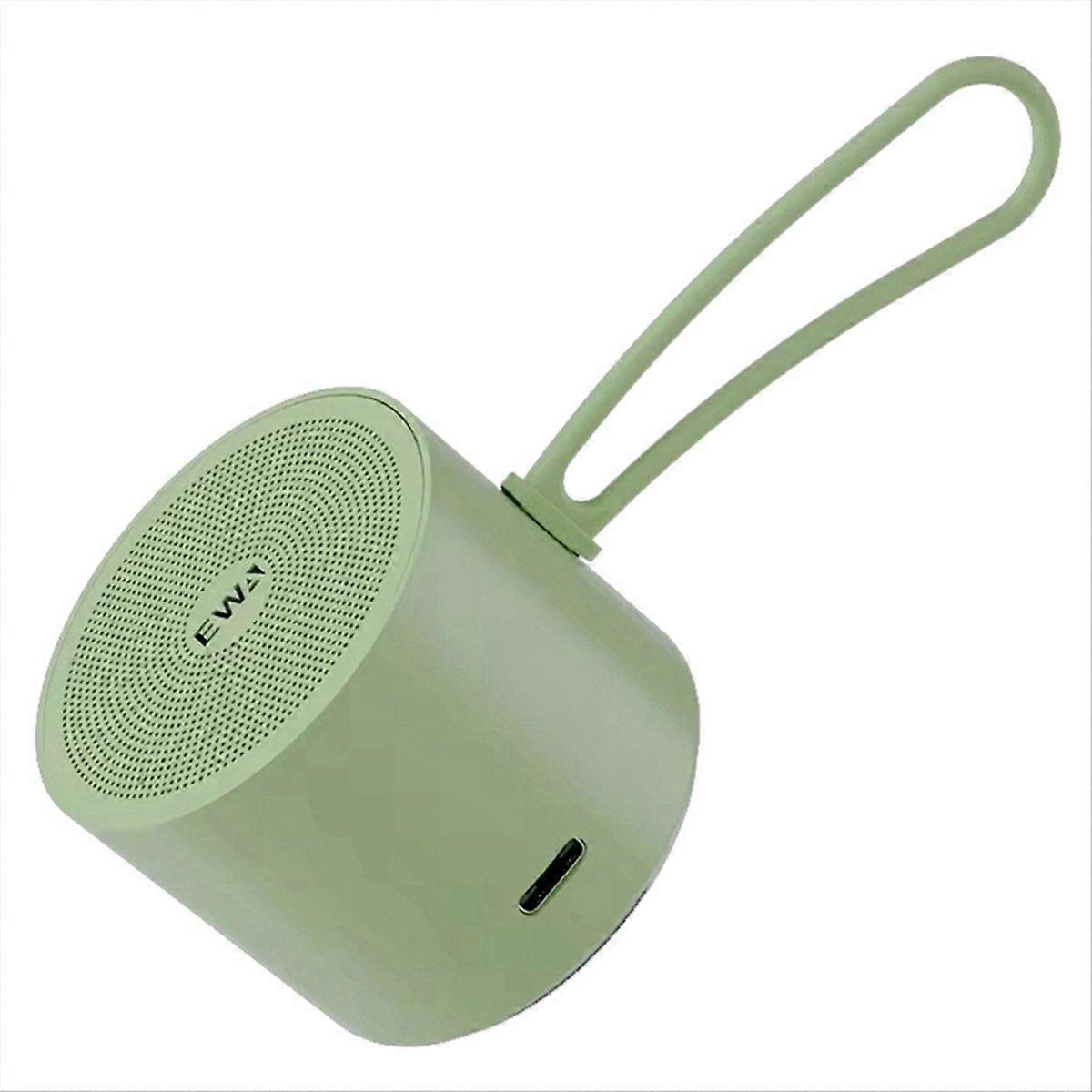 EWA A127 Mini Bluetooth Speaker Retro Compact Design Portable HiFi Sound Wireless Stereo Music Player Green