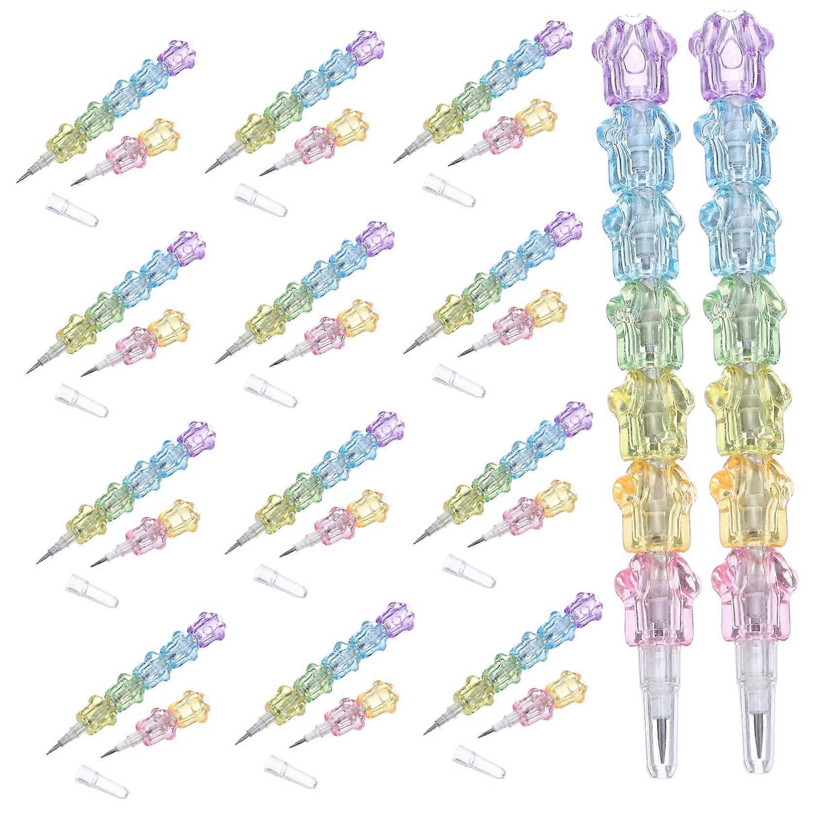 Pencil 20pcs Set Cute School Stationery Plastic Pencils For Students