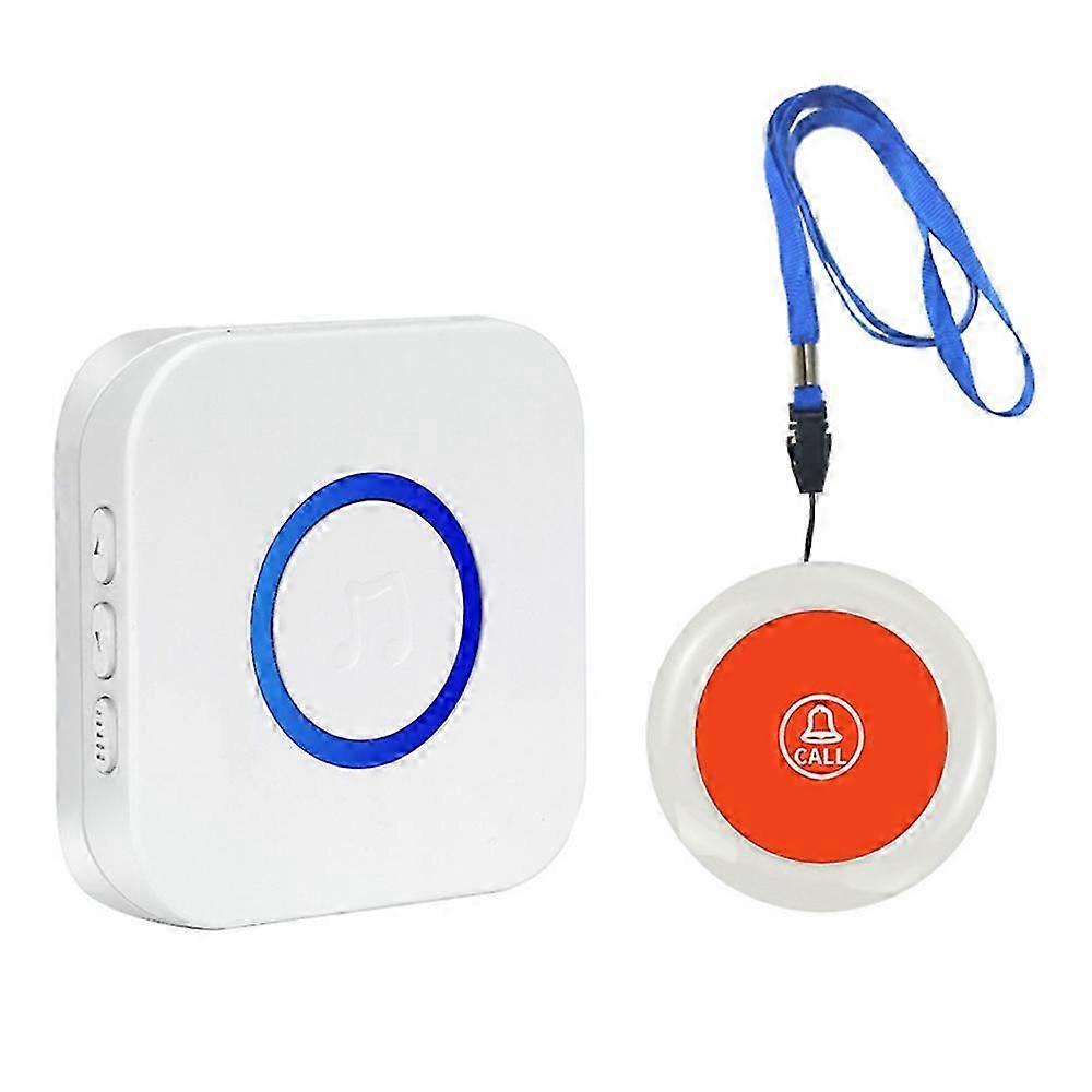 Emergency Call Button for Seniors - Wireless SOS Alarm System - 150M Range - Home Care, Elderly, Patient Safety