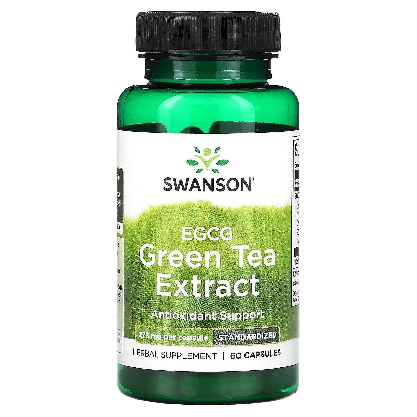 ECGC Green Tea Extract, 275 mg, 60 Capsules