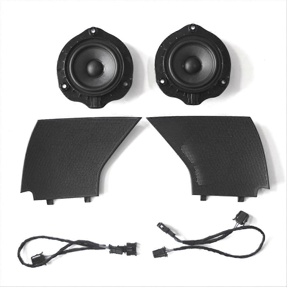 Front Door Mid-Range Speaker W/Protective Cover +Wiring Harness