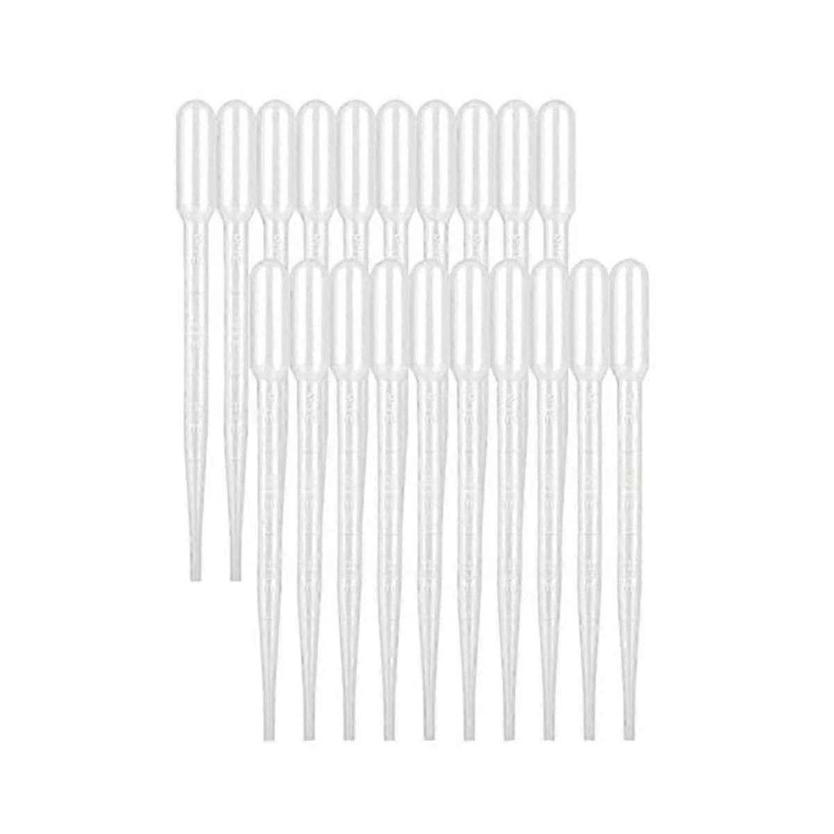 3ml Disposable Plastic Pipettes 1000-Pack - Calibrated Droppers for DIY Art, Science Experiments, Essential Oils