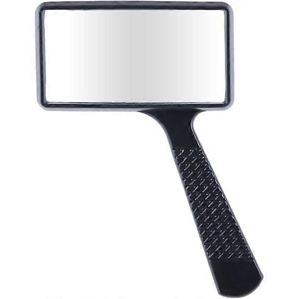 Rectangular pocket magnifying glass for reading, 10x magnification