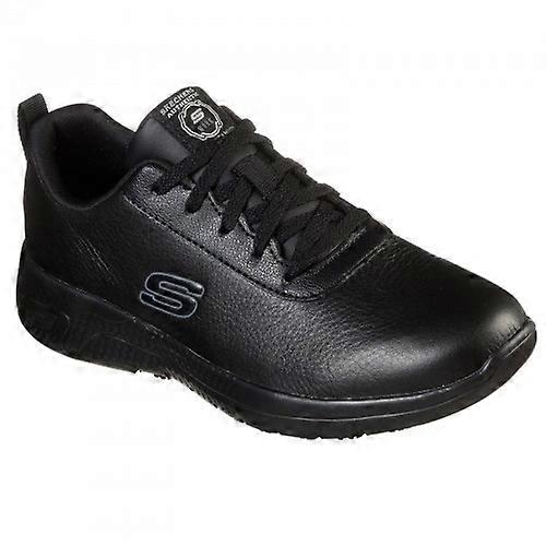 Skechers Womens/Ladies Marsing Gmina Slip Resistant Leather Trainers