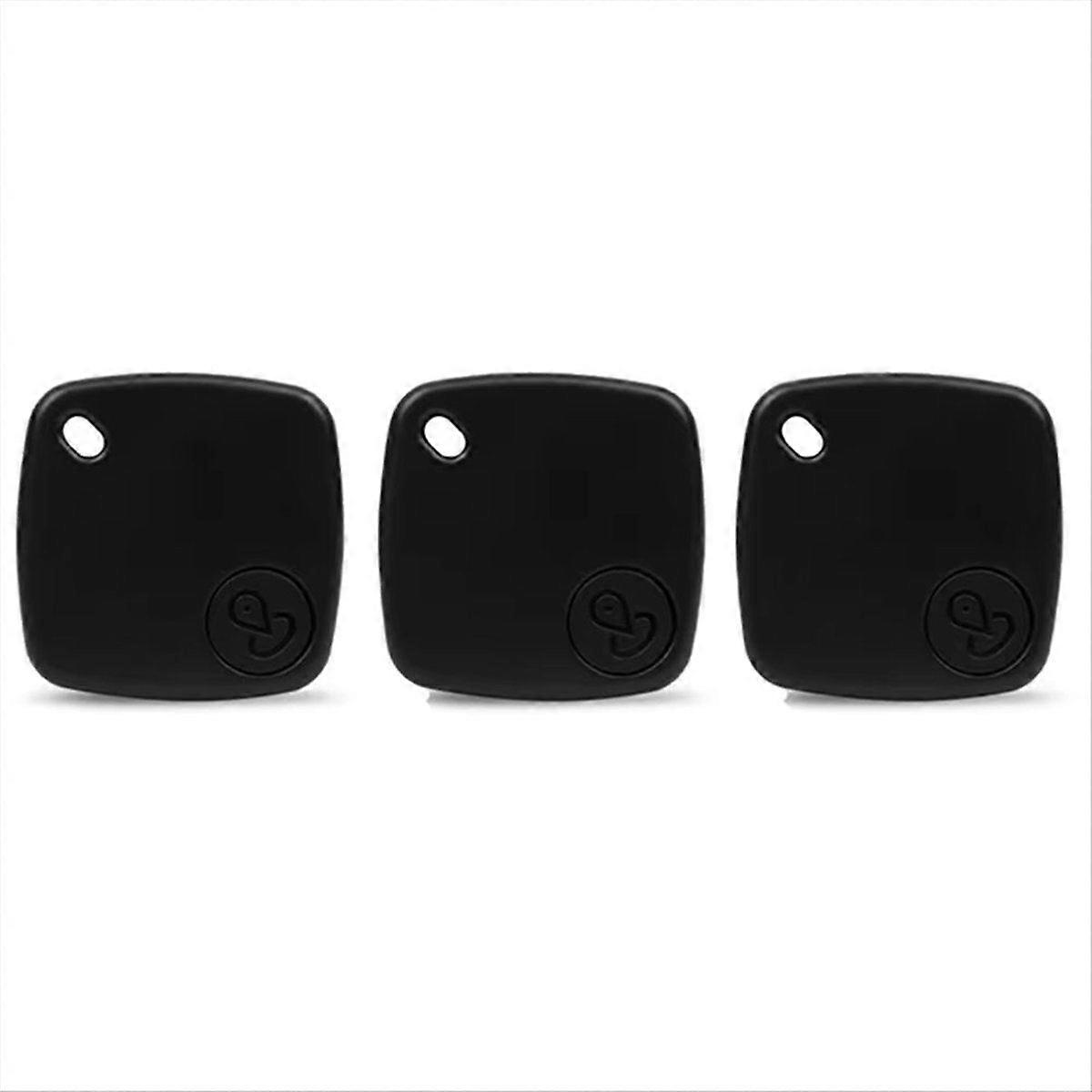 3Pcs Mini Smart GPS Tracker High- Location Tracking for Find My App, Key Finder Position Reminder B