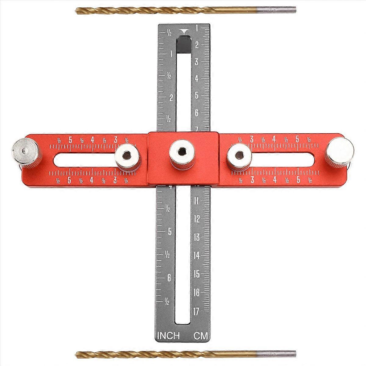 Handle Punching Positioner Installation Tool Orange + Gray